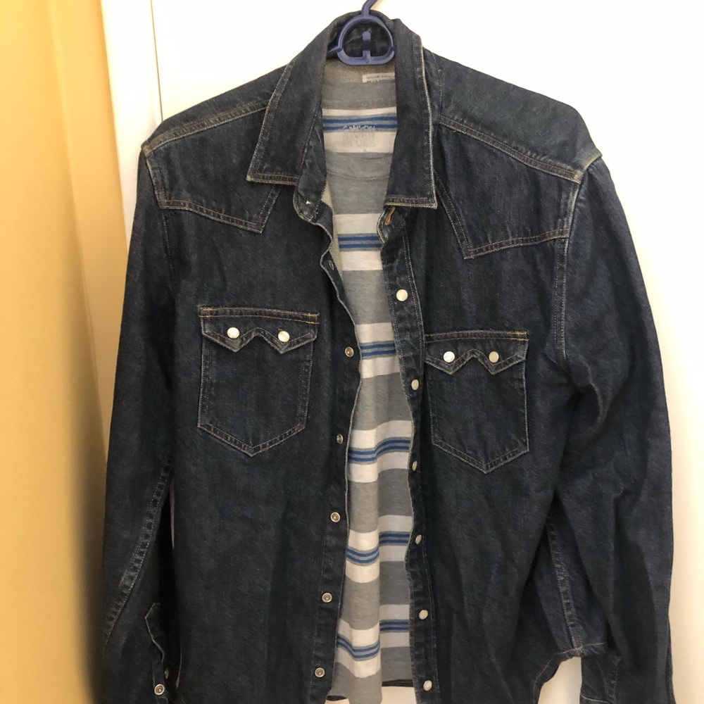 J. Crew vintage denim shirt